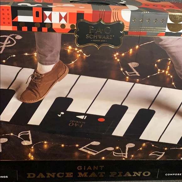 FAO Schwarz Giant Dance Mat Piano
